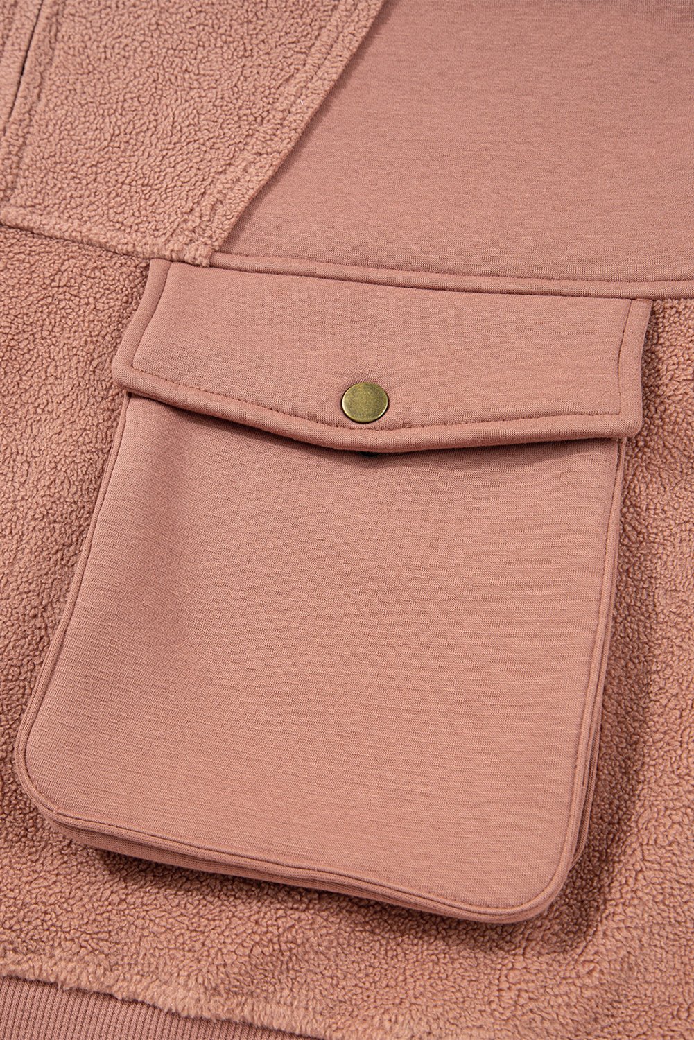 Mabel Half Zipper Baggy Sweatshirt