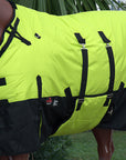 Hilason 1200D Winter Waterproof Horse Turnout Blanket Belly Wrap Lime