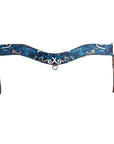 Hilason Western Horse Breast Collar American Leather Geomatric Pattern