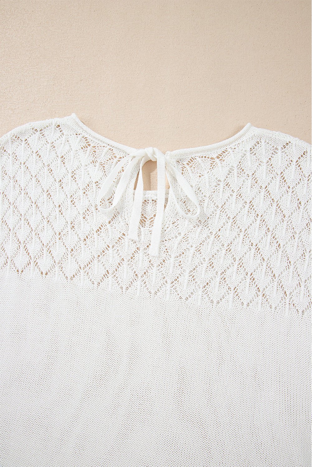 Miracle Back Short Sleeve Sweater