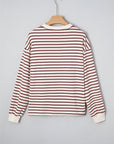 Margaret Sleeve Henley top Long Sleeve Top