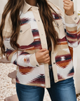 Striped Patchwork Shacket