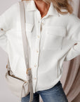 Lilith Corduroy Buttoned Long Sleeve Jacket
