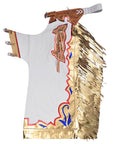 Hilason Handmade Genuine Leather Chaps Adult Handtooled Rodeo Bull Riding