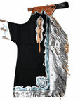 Hilason Handmade Genuine Leather Chaps Adult Handtooled Rodeo Bull Riding