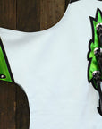 Ch222N-F Hilason Pro Rodeo Bronc Bull-Riding Show Genuine Leather Chaps