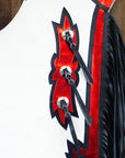 Ch224N-F Hilason Pro Rodeo Bronc Bull-Riding Show Genuine Leather Chaps