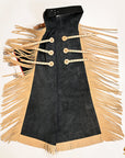 Ch230N-F Hilason Bull Riding Genuine Leather Rodeo Western Chaps