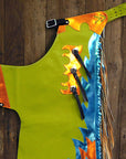 Western Youth Child Rodeo Bronc Bull Riding Show Genuine Leather Chaps