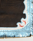 Hilason Handmade Genuine Leather Chaps Adult Handtooled Rodeo Bull Riding