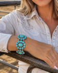 Oval Fashion Turquoise Bracelet