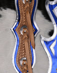 Hilason Handmade Genuine Leather Chaps Adult Handtooled Rodeo Bull Riding