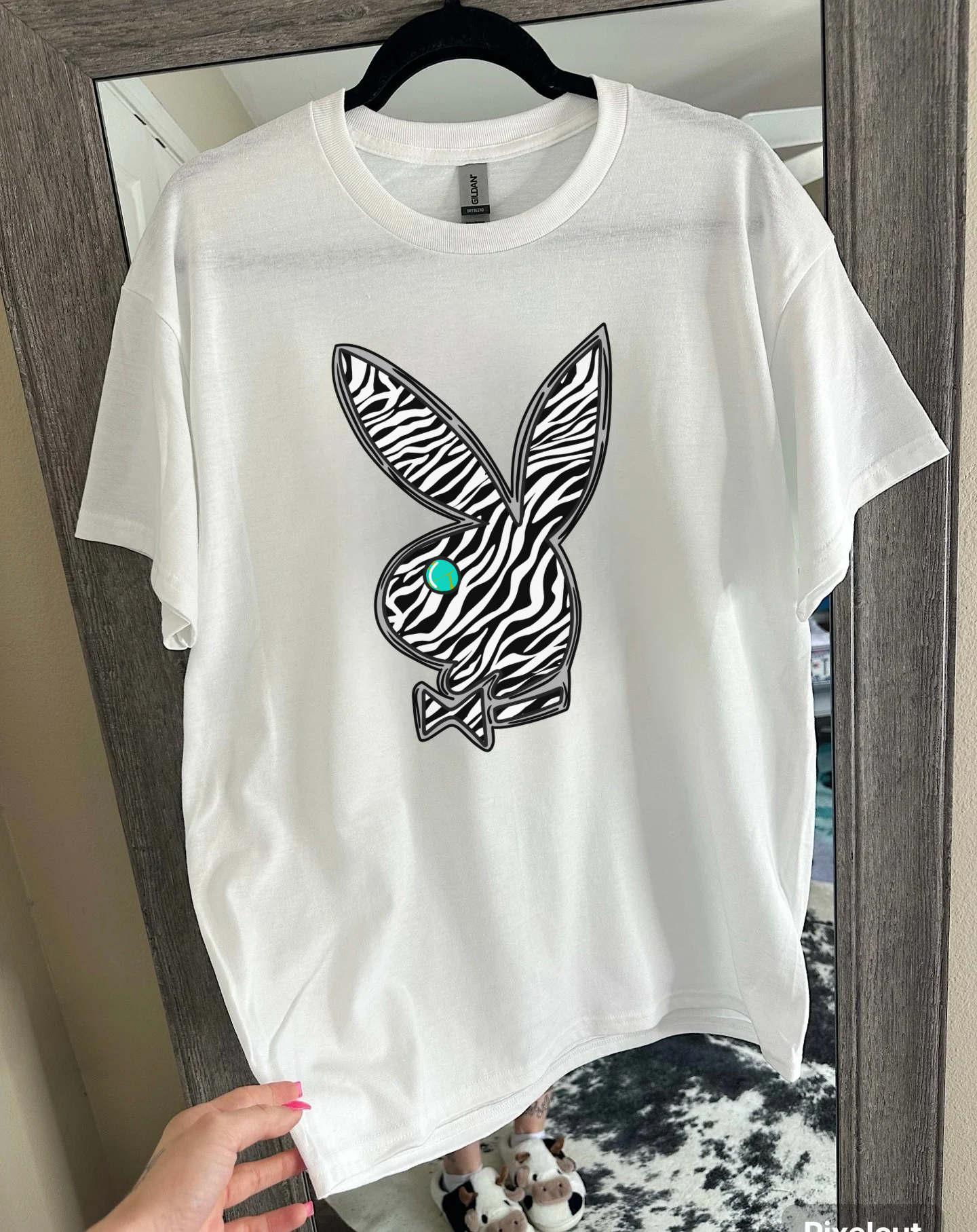 Punchy Bunny Tee or Crewneck