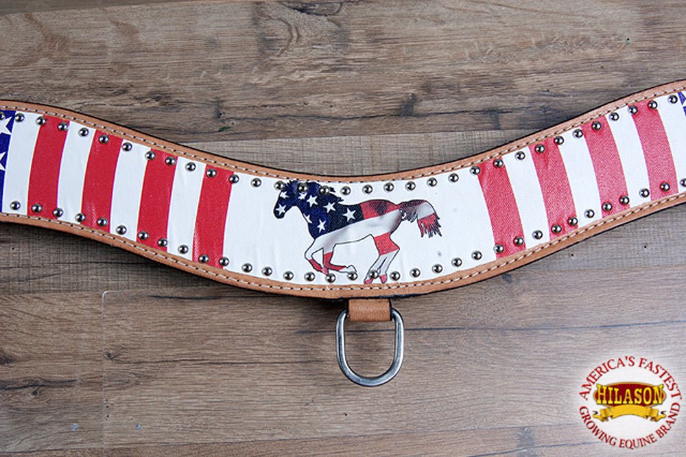 Hilason Western Horse Breast Collar American Leather