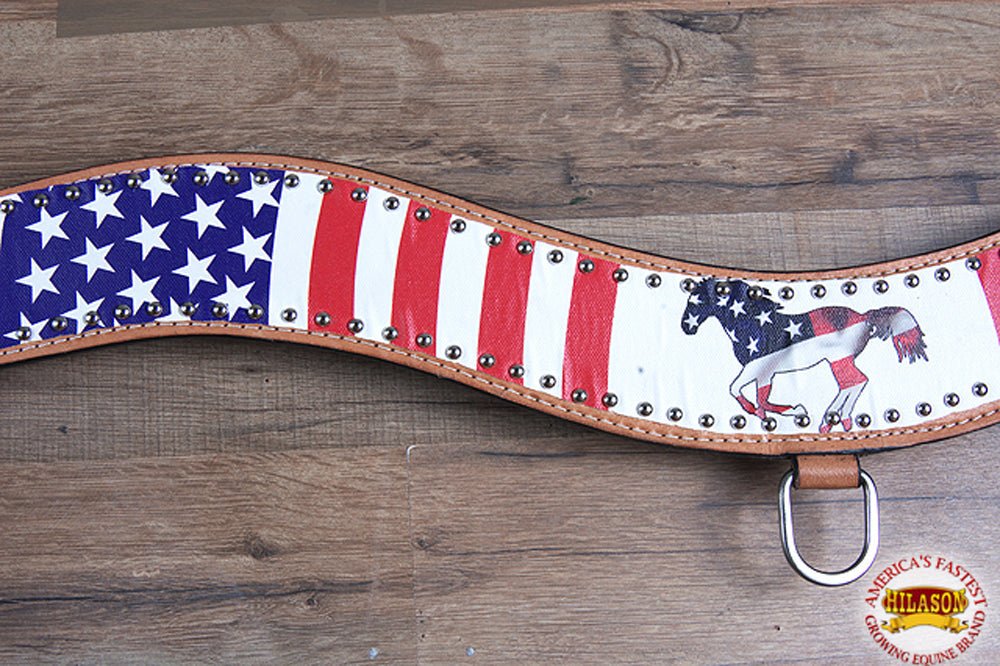 Hilason Western Horse Breast Collar American Leather