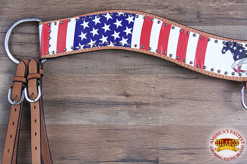 Hilason Western Horse Breast Collar American Leather