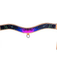 Hilason Western Horse Tripping Breast Collar Splatter American Leather
