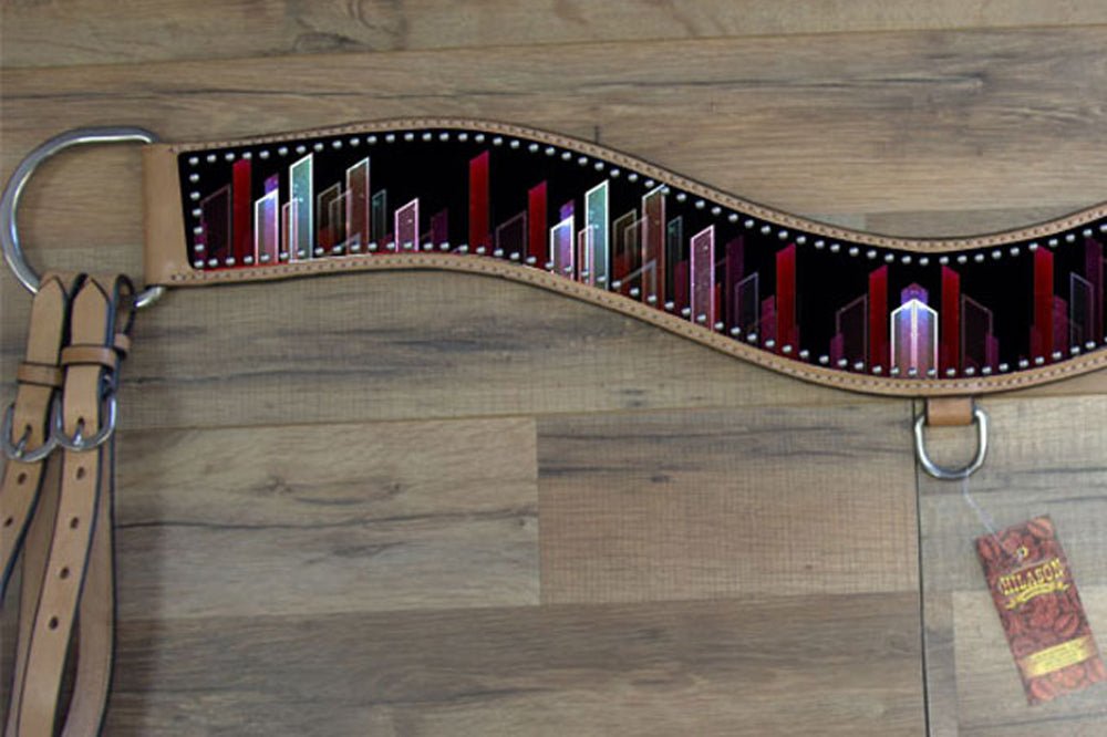 Hilason Western Horse Breast Collar American Leather