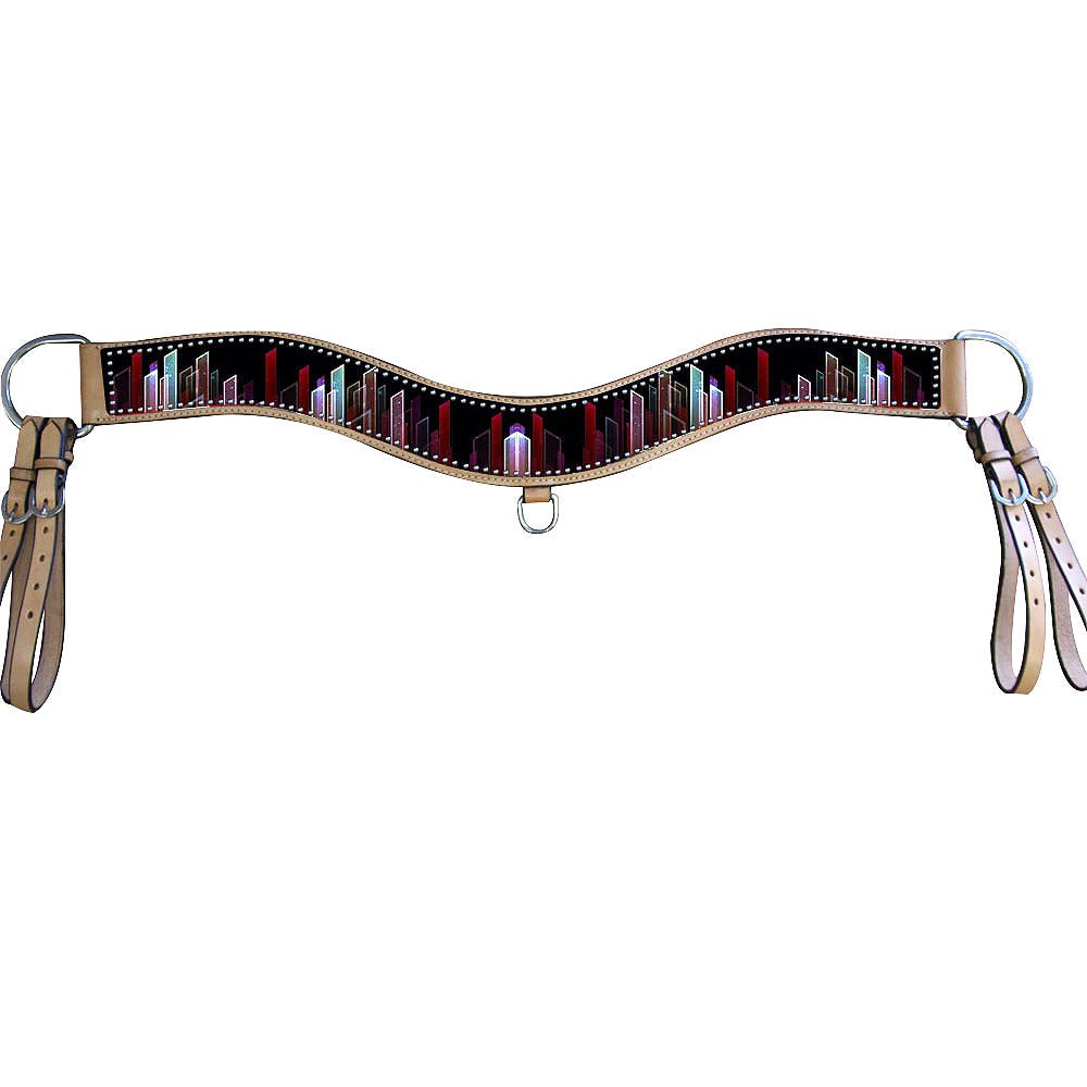 Hilason Western Horse Breast Collar American Leather
