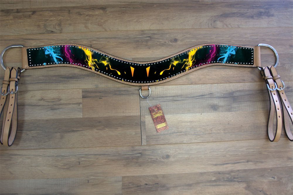 Hilason Western Horse Breast Collar American Leather