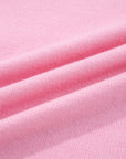 Stripe Colorblock Collared Drop Shoulder Sweater