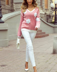 Aaliyah Flower Sweater