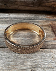 Gold Dot and Line Fashion Cuff XI136