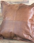 Hilason New Genuine Antique Vintage  Leather Pillow Cushion Cover