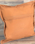 New Genuine Antique Vintage  Leather Pillow Cushion Cover 16 X 16