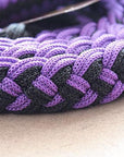 Hilason Braided Poly Barrel Racing Contest Flat Reins 1" X  8Ft Tan Black