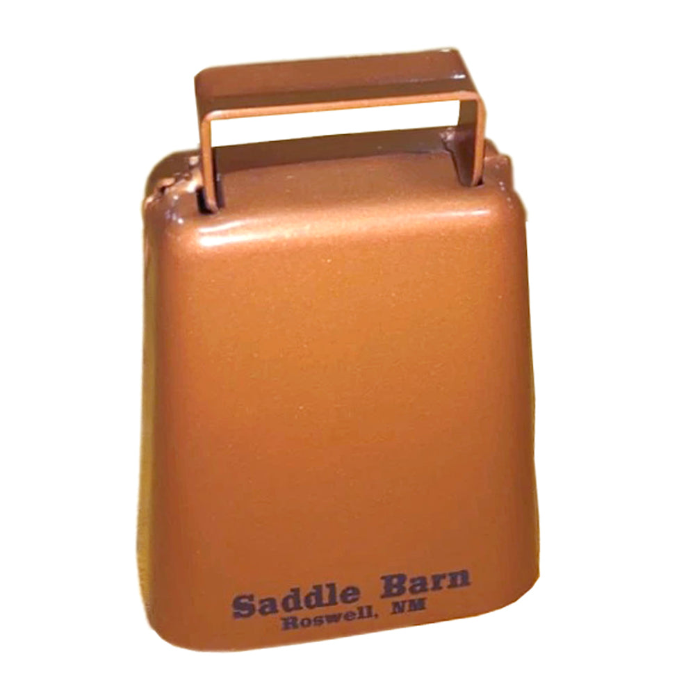 Saddle Barn Professional Copper Cowbell Roswell NM Authentic Livestock Bell Heavy-Duty Steel Construction Ranch &amp; Rodeo