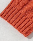 Evelyn Patched Drop Shoulder Sweater