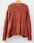 Willaira Slouchy Textured Knit Sweater