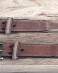 Danbury Men'S Dark Crazyhorse Accessory, -Brown, 46