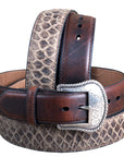 44" Roper Western 1.5" Crazyhorse Distressed Leather Mens Cowboy Belt Brown
