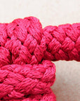 Hilason Horse Riding Poly Lead Rope 1/4" X 9 Ft. Red Turquoise