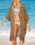 Baha Ranch Western Things Duster Kimono Coverup