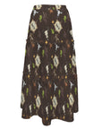 Baha Ranch Western Symbols Tiered Prairie Maxi Skirt