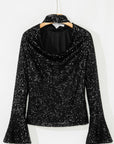 Mira Back Bell Sleeve Top