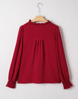 Karimya Long Sleeve Blouse Long Sleeve Top
