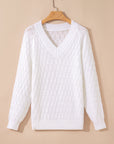 Emma Ribbed Edge Loose Sweater