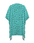 Baha Ranch Turquoise Brands Duster Kimono Coverup