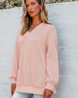 Zoey Sleeve Knit top Long Sleeve Top