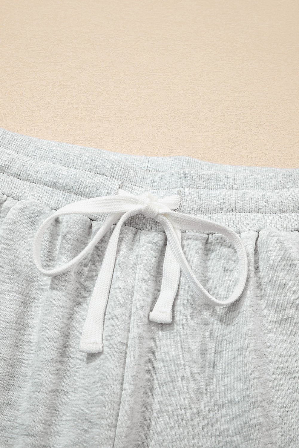 Charlie Raw Hem Pullover and Casual Shorts Set
