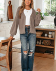Briana Mixed Texture Knit Sweater