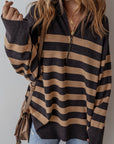Adeline Stripe Oversized Sweater