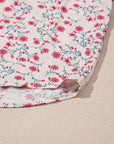 Adalee Printed Puff Sleeve Shirt