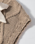 Emma Bowknot Short Sleeve Sweater
