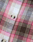 Harper Plaid Flap Up Shacket