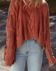 Willaira Slouchy Textured Knit Sweater